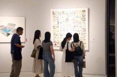 第三届全国大学生美术作品展版画展区在吉林艺术学院开幕